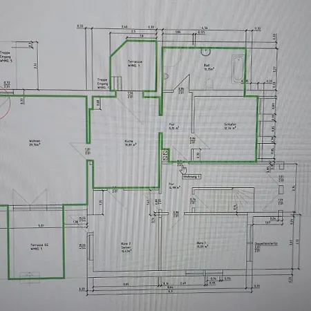 Apartment Mw 82m2 Weserbergland An Der Weser 2 Terrassen Waesche Und Endreinigung