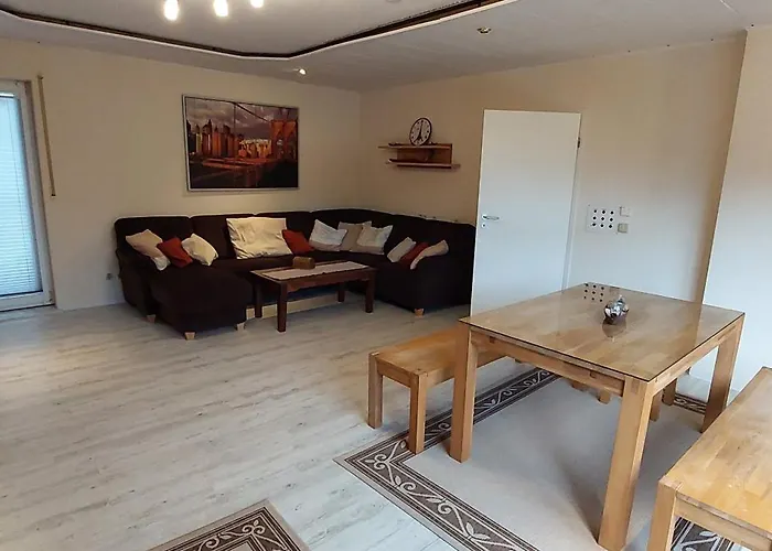 Mw 1b 82m2 Weserbergland Weser Inkl 2 Terrassen Waesche Und Endreinigung Self Checkin Appartement Höxter