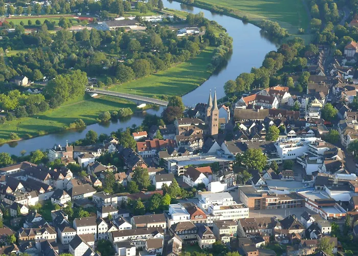 Mw 1b 82m2 Weserbergland Weser Inkl 2 Terrassen Waesche Und Endreinigung Self Checkin