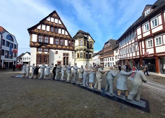 Mw 1b 82m2 Weserbergland Weser Inkl 2 Terrassen Waesche Und Endreinigung Self Checkin Lägenhet