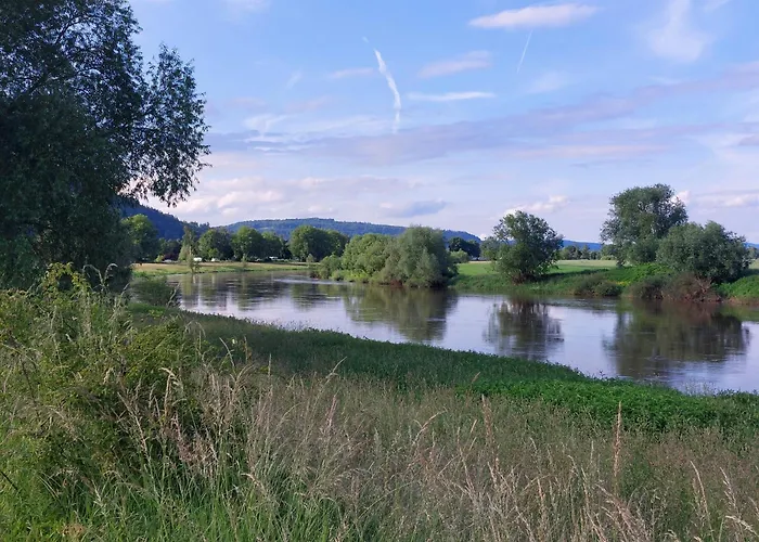 Lägenhet Mw 1b 82m2 Weserbergland Weser Inkl 2 Terrassen Waesche Und Endreinigung Self Checkin *
