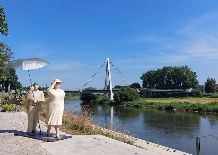 Appartement Mw 1b 82m2 Weserbergland Weser Inkl 2 Terrassen Waesche Und Endreinigung Self Checkin Höxter